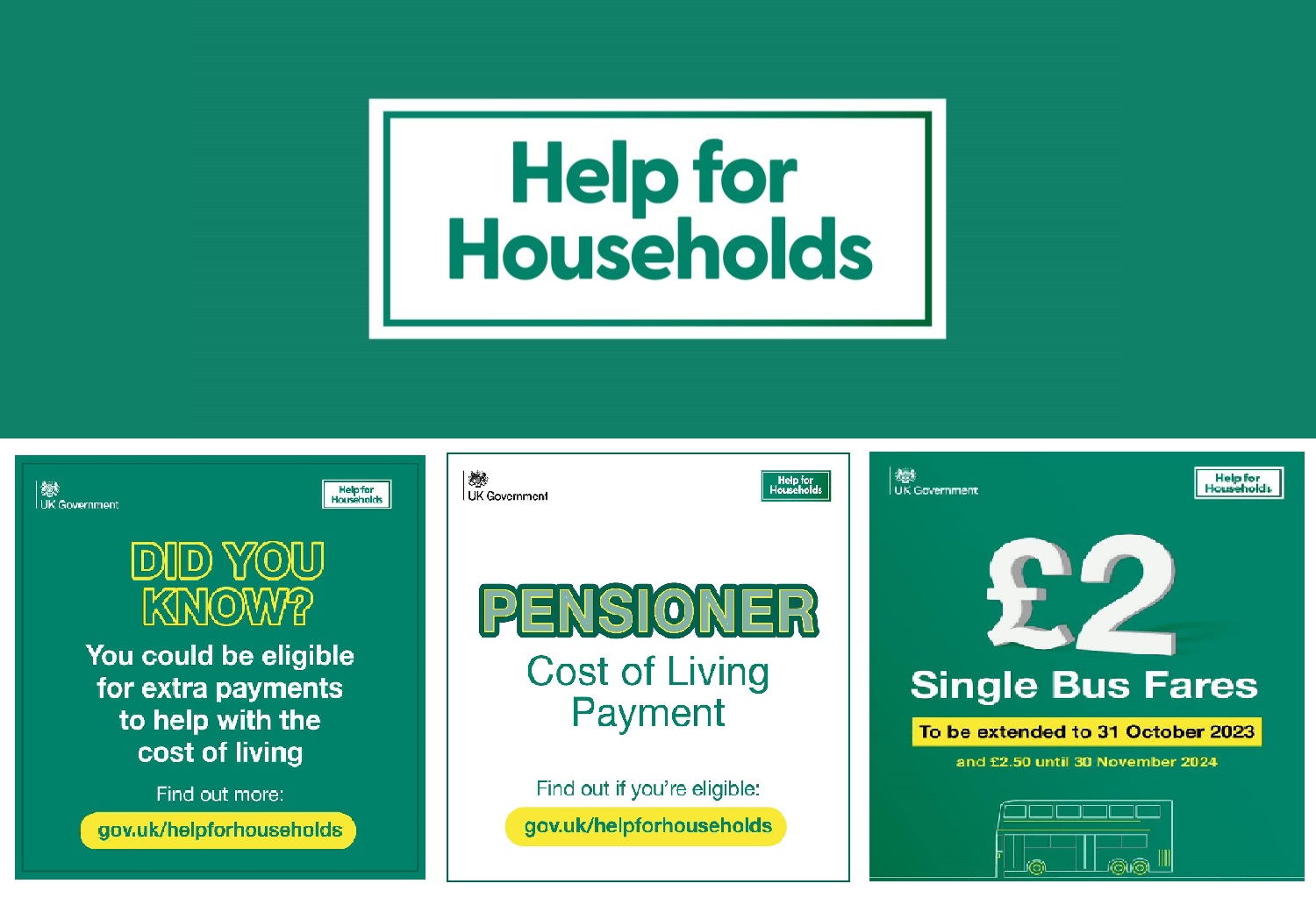 Cost of Living and Help4Households