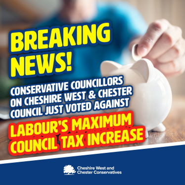 CWaC Budget Update - Labour force Council Tax UP again!